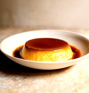 1 Serving Creme Caramel Javakula With Whip - Small