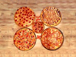 1 Serving Creole Pizza - 1 Huge Slice, Classic Size Pizza