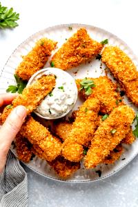 1 Serving Crisp & Healthy Fish Sticks