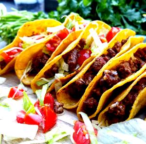 1 serving Crispy Beef Taco Mexican Dinner