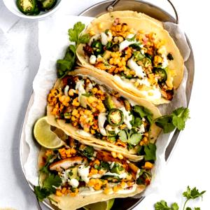 1 serving Crispy Corn Taco Shell Power Wagon - Chicken