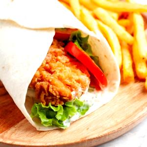 1 Serving Crispy Twister With Crispy Strip Without Sauce