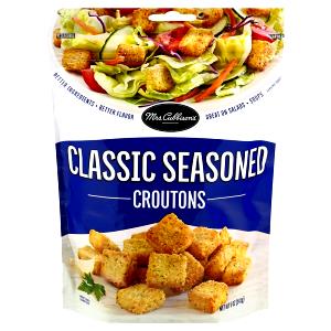 1 Serving Croutons, Seasoned, Classic