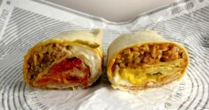 1 serving Crunchy Cheesy Core Burrito - Beef
