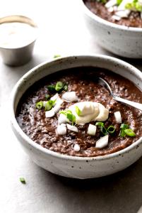 1 Serving Cuban Black Bean Soup, Rts