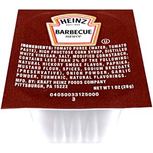 1 serving cup (30 g) BBQ Sauce
