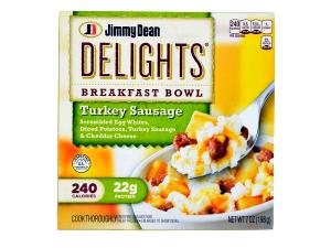1 Serving D-Lights Turkey Sausage Breakfast Bowl