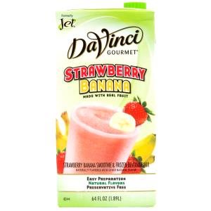 1 Serving Dairy-Free Jet Tea Smoothies Straw/Banana 32Oz