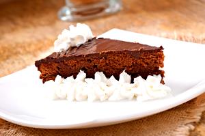 1 Serving Dark Chocolate Ecstasy Cake