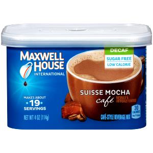 1 Serving Decaf Mocha With Sugar Free Flavor - Skim Milk - 24 Oz.
