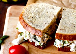 1 Serving Deli Chicken Salad Sandwich
