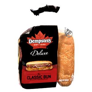 1 Serving Deluxe Bakery Bun, Dry Toasted