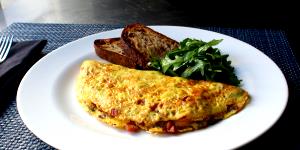 1 serving Denver Omelette with Fruit Cup