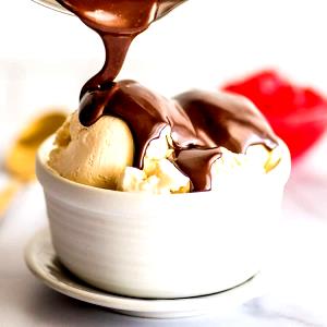 1 Serving Dessert - Sundae W/Chocolate Syrup