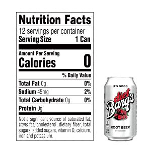 1 Serving Diet Barq