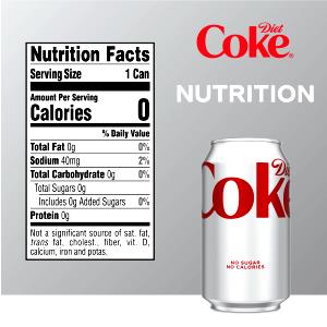 1 Serving Diet Coke Soda