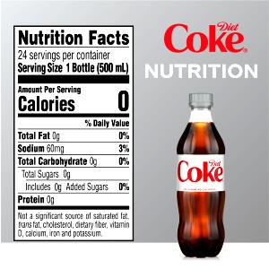 1 Serving Diet Coke - Wacky Pack