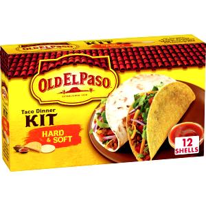 1 Serving Dinner Kit, Hard & Soft Taco, Pad