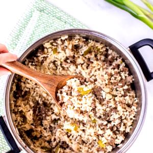 1 Serving Dirty Rice Mix