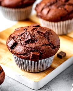 1 Serving Double Chocolate Chunk Muffin