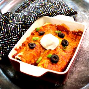 1 Serving Double Enchilada - Meat