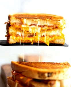 1 Serving Double W/Everything And Cheese Sandwich