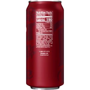 1 Serving Dr. Pepper 16 Oz