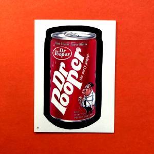1 Serving Dr. Pepper - Wacky Pack