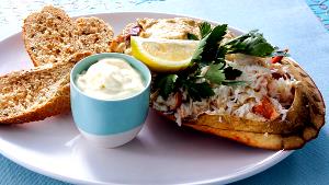 1 Serving Dressed Crab