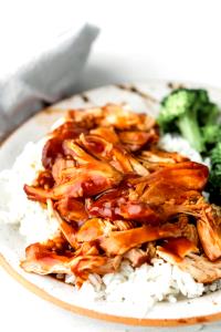 1 Serving Dressing For Large Honey Bourbon Chicken
