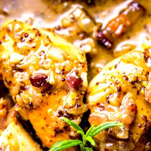1 Serving Dressing For Large Honey Mustard Chicken Bacon