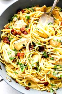 1 Serving Dressing For Regular Chicken Carbonara