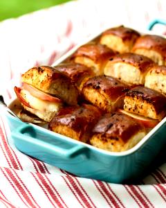 1 Serving Dressing For Regular Honey Cured Ham And Swiss