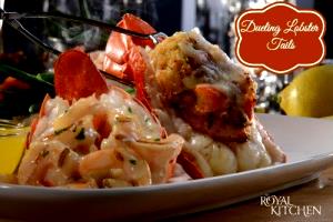 1 serving Dueling Lobster Tails