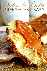 1 Serving Dulce De Leche Cheesecake Bites