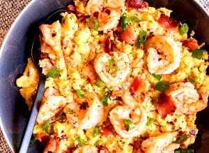 1 serving Edisto Shrimp & Grits