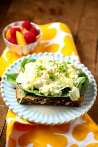 1 serving Egg Salad Sandwich