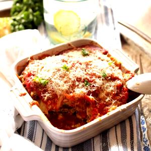 1 serving Eggplant Parmesan (Lunch)