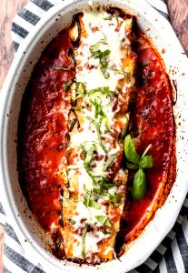 1 serving Eggplant Rollatini with Cheese