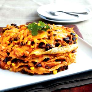 1 Serving Enchilada Stack