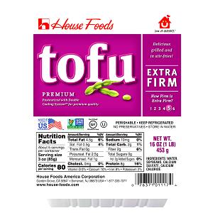 1 Serving Extra Firm Tofu
