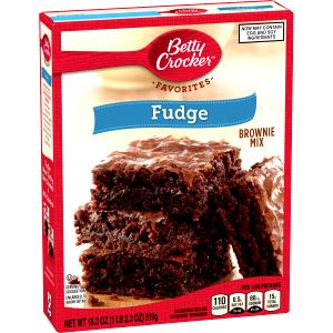 1 Serving Fabulous Fudge Brownie Mix