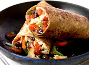 1 Serving Fajita Chicken Burrito