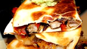 1 serving Fajita Quesadillas Beef with Rice & Beans