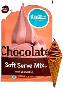 1 Serving Fat Free Dutch Chocolate Soft Serve - Extra Large