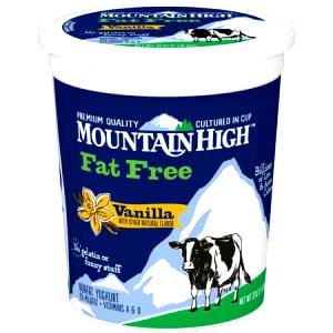 1 Serving Fat Free Vanilla Yogurt