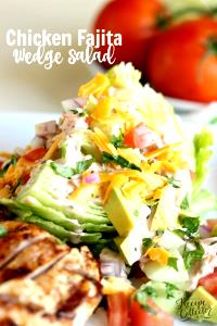 1 serving Fat Salad Wedge with Chicken (No Dressing)