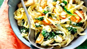 1 Serving Fettuccine Florentine Pasta