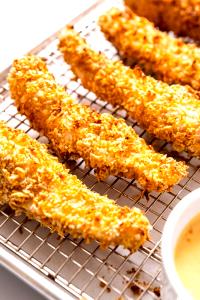 1 Serving Filling, Crispy Chicken Strips