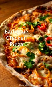 1 Serving Fire-Baked Thin Crust Pizza - BBQ Chicken